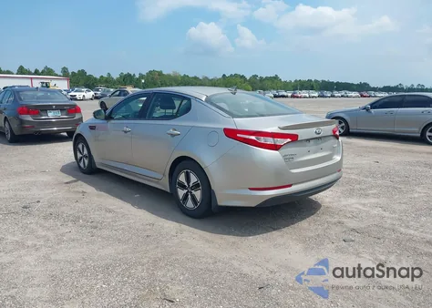 2012 Kia Optima Hybrid Ex из США, поврежденный, VIN KNAGM4AD8C5026412